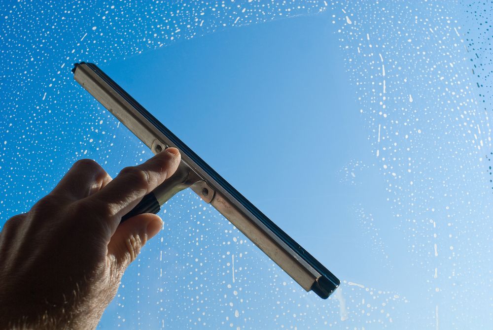 Cleaning a Window