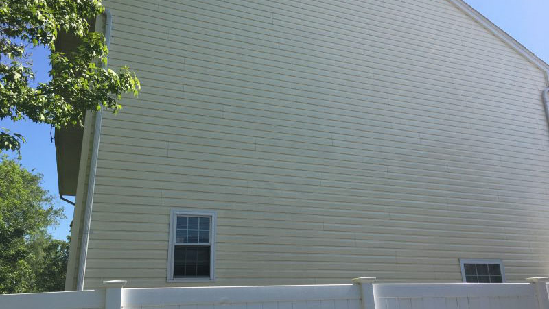 After house siding