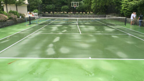 after tennis court